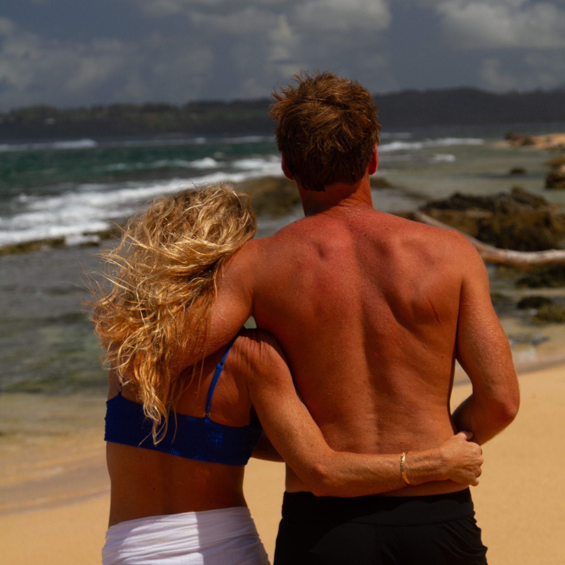 Couple on beach